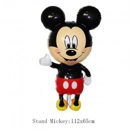 1PC Mickey Minnie Mouse foliowy balon dekoracja na przyjęcie z okazji urodzin Mini głowa myszki miki średnia głowa myszki miki b