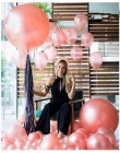 Panna młoda być balony róża złote imprezowe dekoracje korona od panny do pani balon zespół panna młoda być kura wieczór kawalers