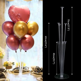 Balony na imprezę urodzinową stojak na balon uchwyt na kolumnę plastikowy patyczek do balonika dekoracje na imprezę urodzinową d