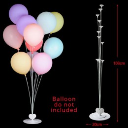 70/100/130cm balon stojak dekoracje ślubne szczęśliwy balon na przyjęcie urodzinowe uchwyt na pałeczki balon akcesoria festiwal 