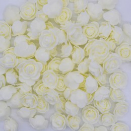 3cm pianka pe sztuczny kwiat dekoracyjny miś bukiet róż do domu ślub kwiaty dekoracyjne wieniec sztuczny kwiat 100 sztuk