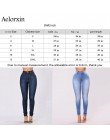2020 dopasowane dżinsy dla kobiet Skinny wysokiej talii dżinsy kobieta niebieskie spodnie jeansowe ołówkowe rozciągliwa talia ko