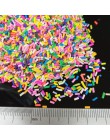 20 g/partia długi cylindryczny polimer gorąca miękka glina zraszacze kolorowe dla majsterkowiczów małe słodkie plastikowe akceso