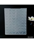 New Arrival księga gości w kształcie serca kwiat chmura motyl projekt DIY cięcie papieru umiera Scrapbooking plastikowe tłoczeni