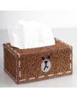 Diamentowe pudełko na chusteczki trójwymiarowe rękodzieło kosmetyczny podajnik ręczników papierowych dziecięca układanka do samo