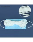 YeulionCraft elastyczna maska zespół maska liny taśma gumowa maska ucha wiszące sznur okrągły przewód 0.3cm dla DIY odzież rzemi