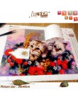 Diament mozaika diament zwierzęcy malowanie pełne kwadratowe koty diamentowe hafty ścieg krzyżykowy kwiaty obraz z kryształków r